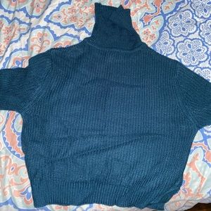 Turtleneck Cropped Sweater